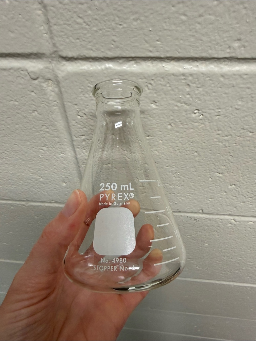 Pyrex® Glass Erlenmeyer Flasks - Picture 2 of 9